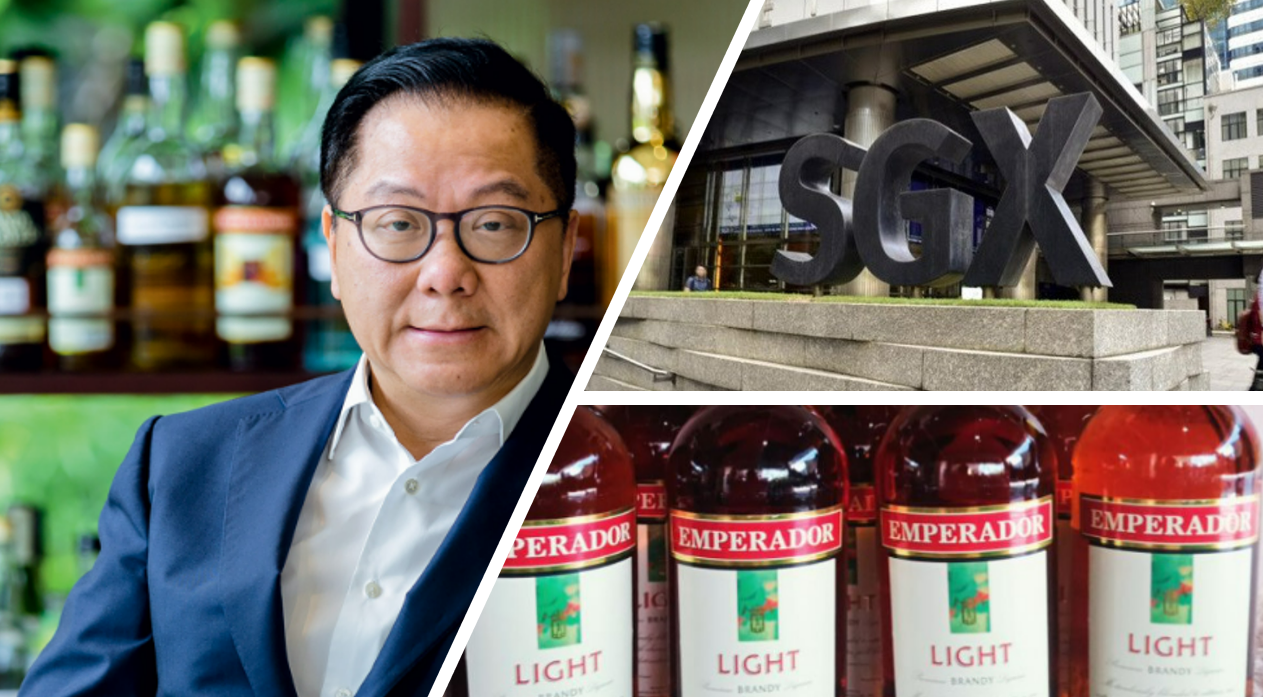 Emperador Included in Singapore Straits Times Index, Shares move up by 4.98%